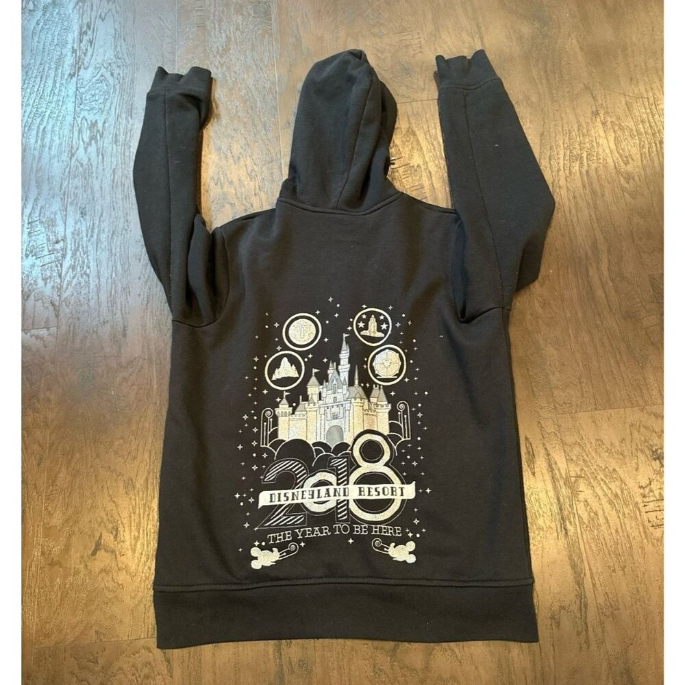 2018 DISNEYLAND CASTLE Resort Parks Womens Hoodie DISNEY Sparkle
